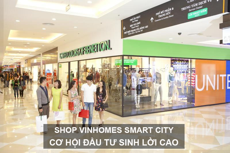 Shop Vinhomes Smart City Cơ Hội Đầu Tư Sinh Lời Cao