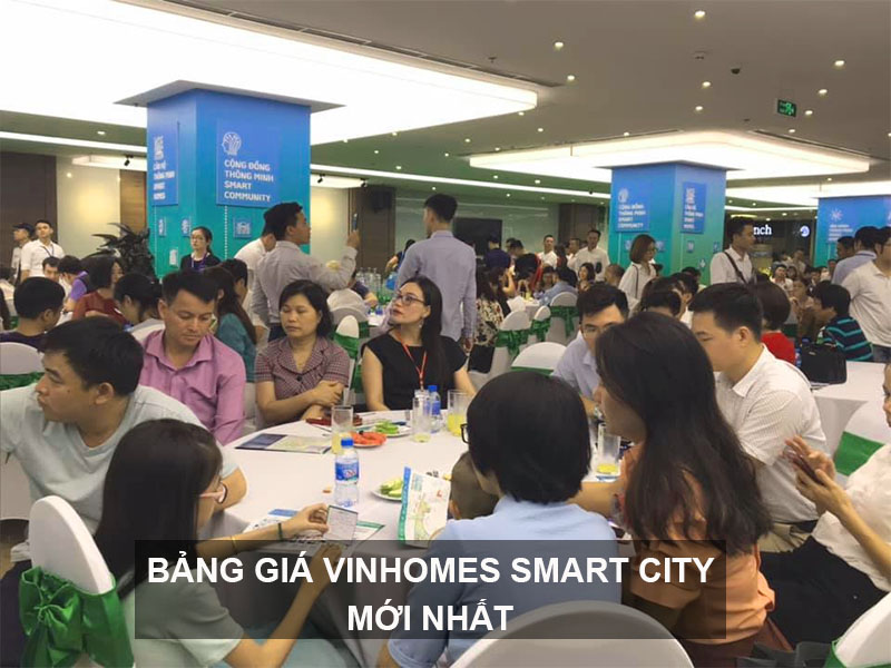 Bảng giá Vinhomes Smart City Tây Mỗ Mới Nhất