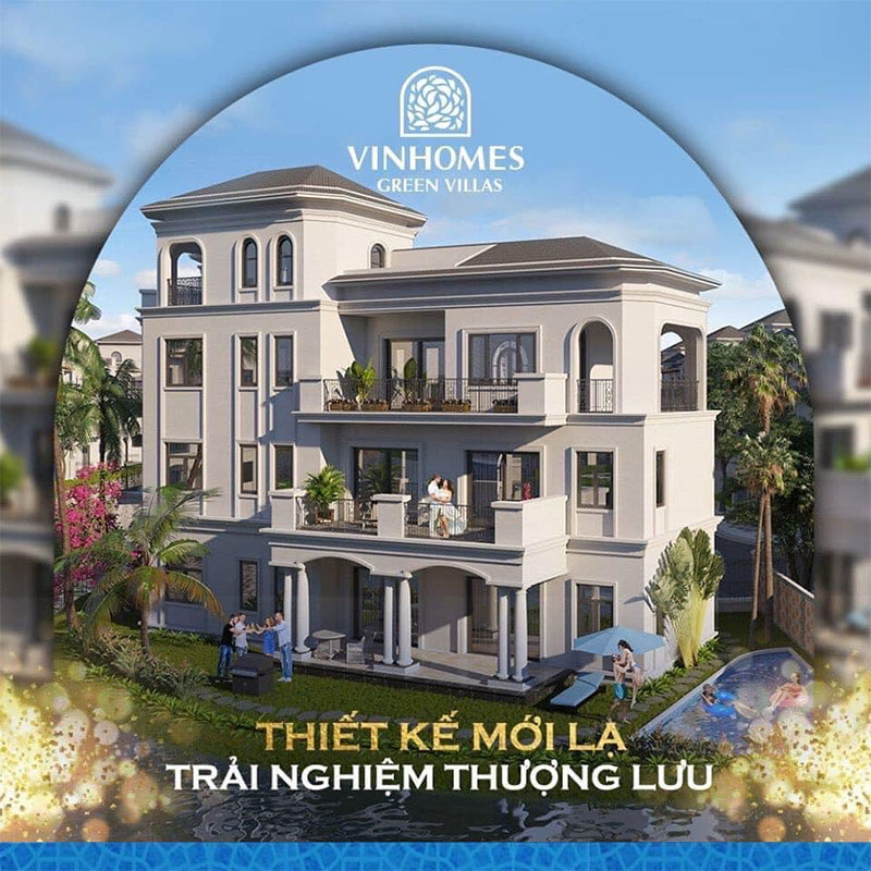 Biệt thự Vinhomes Green Villas trở thành tâm điểm đầu tư