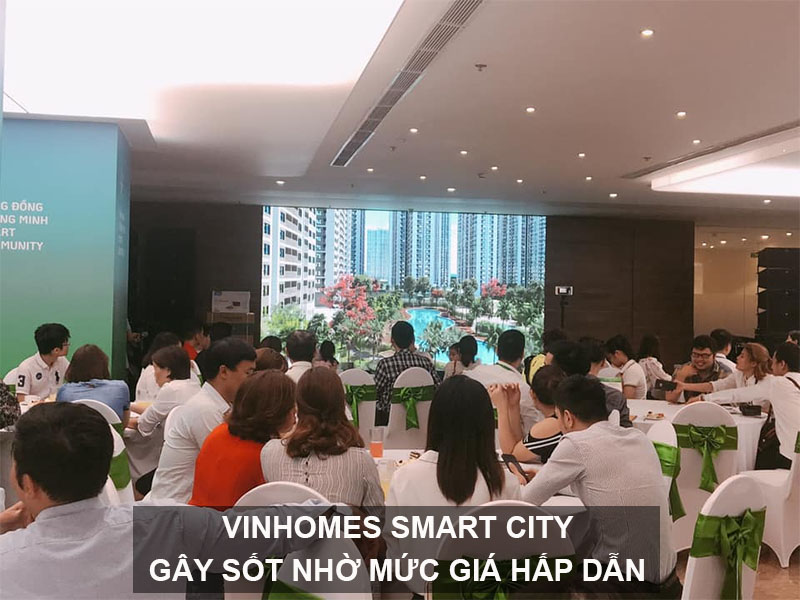 Chung Cư Vinhomes Smart City Gây Sốt Nhờ Giá Bán Hấp Dẫn