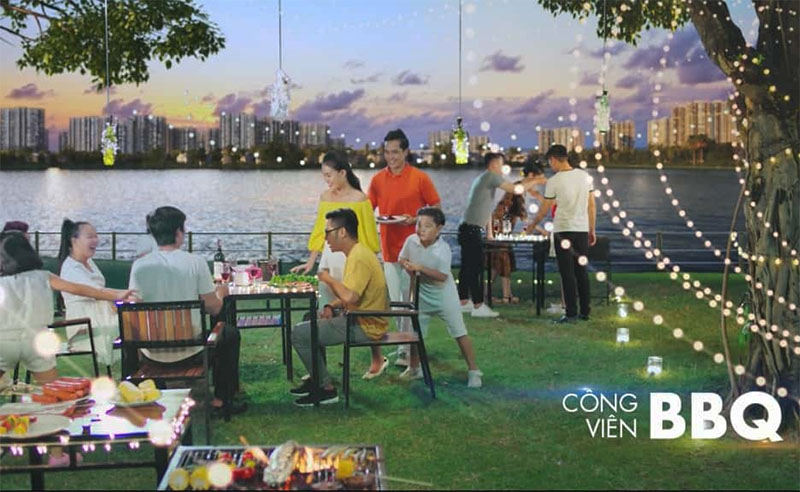 Cuối Tuần Vui Vẻ tại Công Viên BBQ ở Vinhomes Smart City Tây Mỗ Đại Mỗ