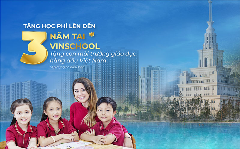 Hệ Thống Trường Học Liên Cấp Vinschool ở Vinhomes Ocean Park