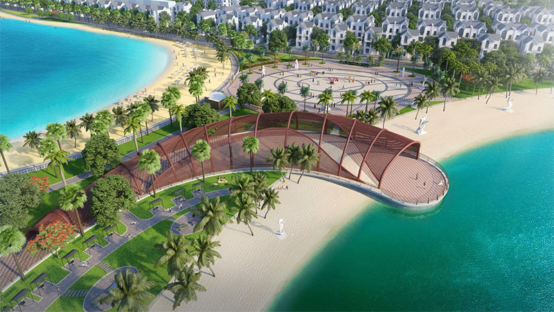 Vinhomes Ocean Park với Cảnh Quan Tuyệt Vời được Thiết Kế bởi Tập đoàn EDSA