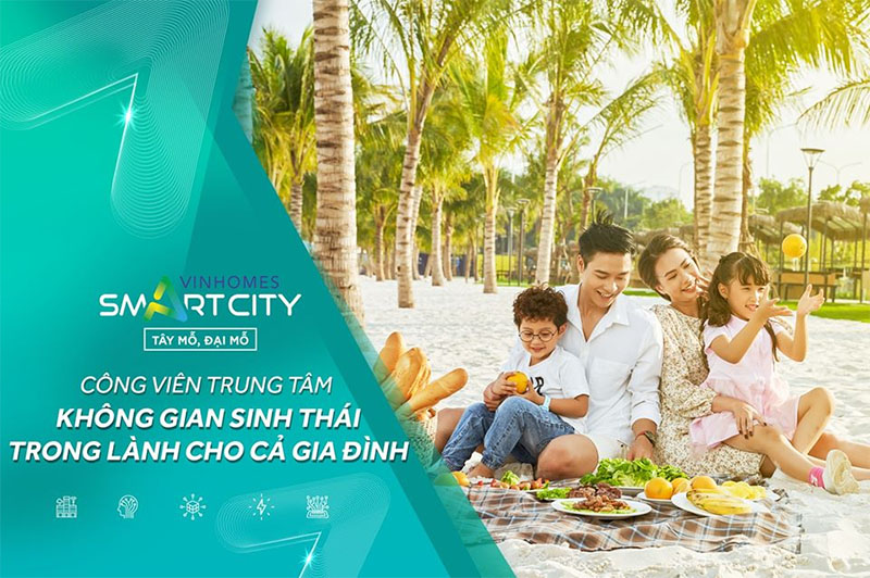 Vinhomes Smart City có vị trí lý tưởng