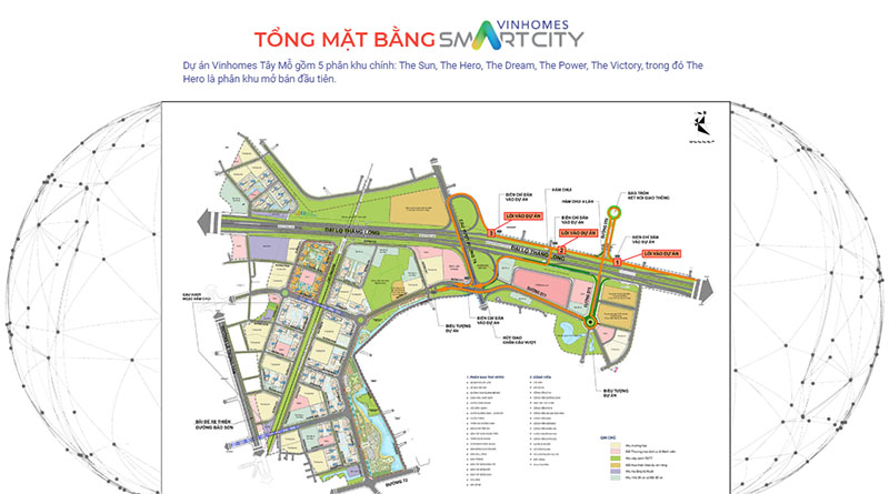 Vinhomes Smart City mặt bằng